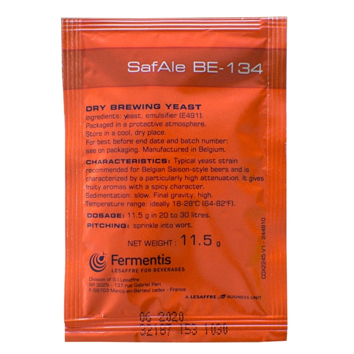 Safale BE-134 - 11.5 g Sachet