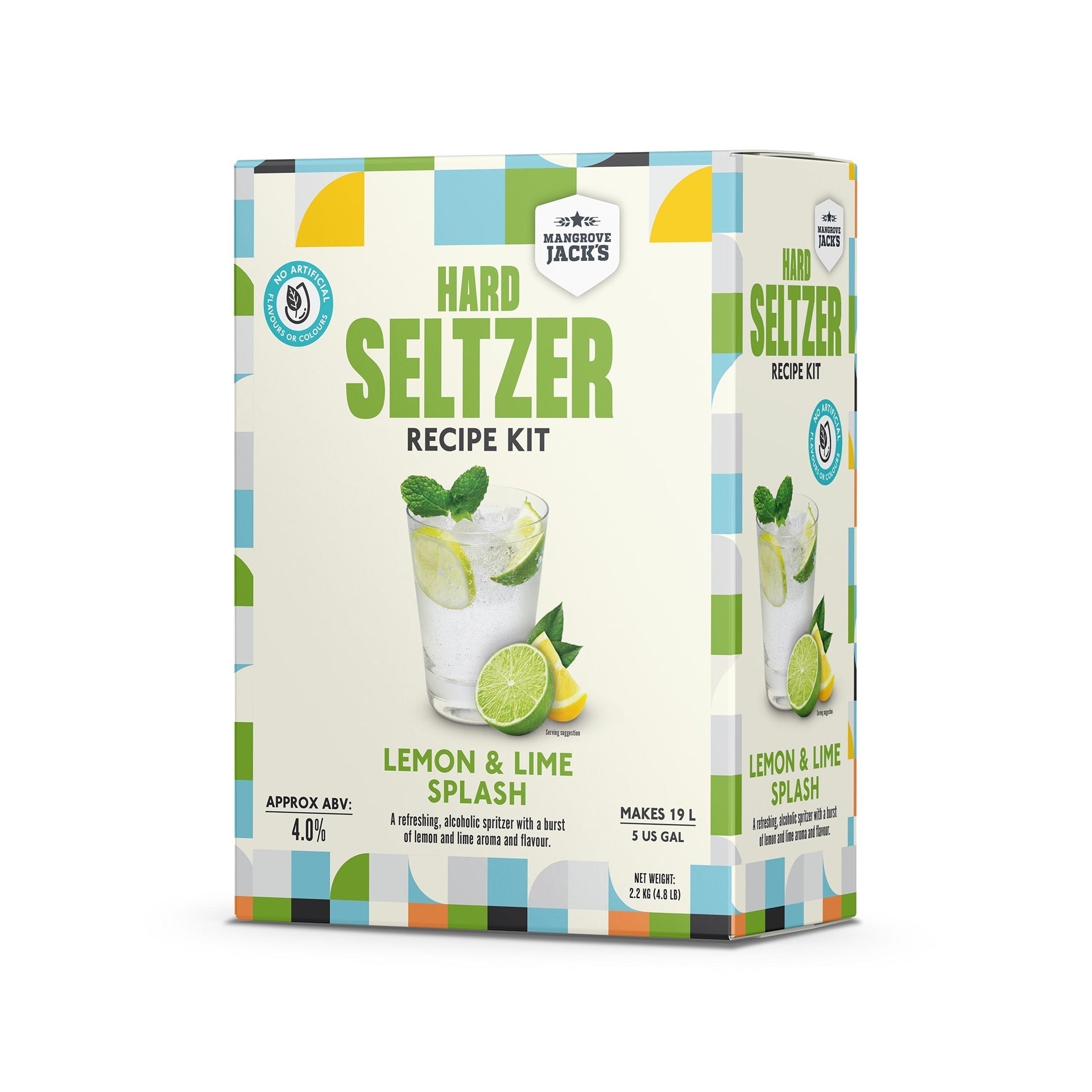 Hard Seltzer Kit - Lemon & Lime Splash