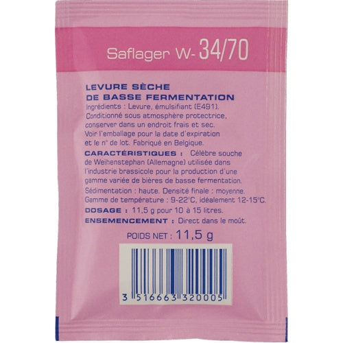 Saflager W-34/70 Lager Yeast