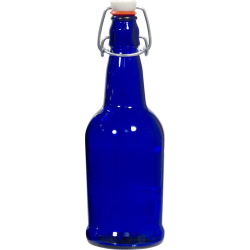 Bottle Cobalt Blue Flip 16oz - 12case