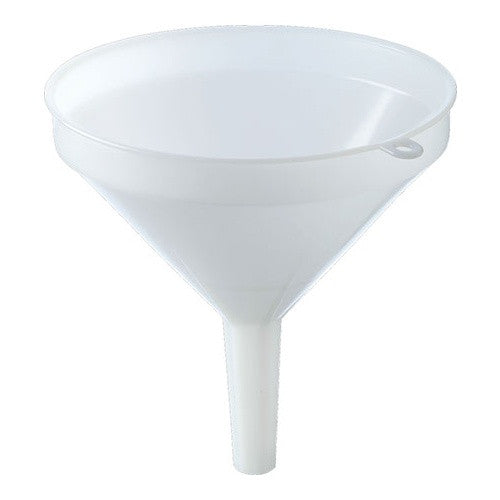 Funnel - 25 cm (10 in) - White Plastic