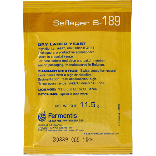 Saflager S-189 Lager Yeast